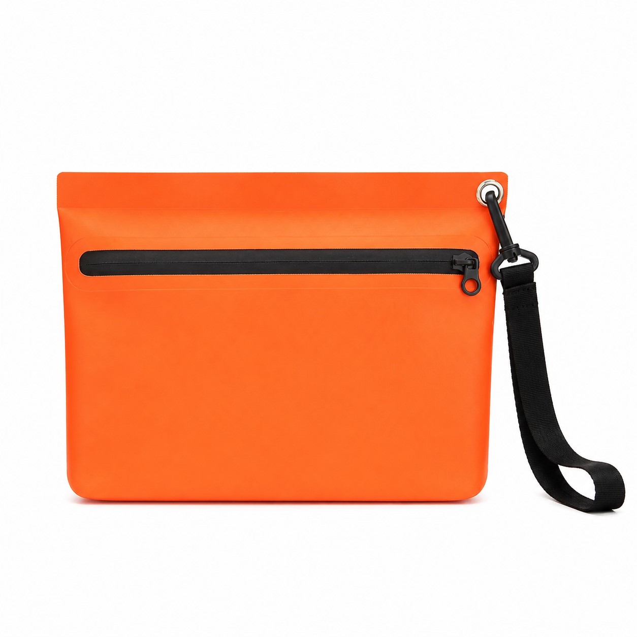 Waterproof PVC Mesh Zippered Wristlet Pouch — view 2