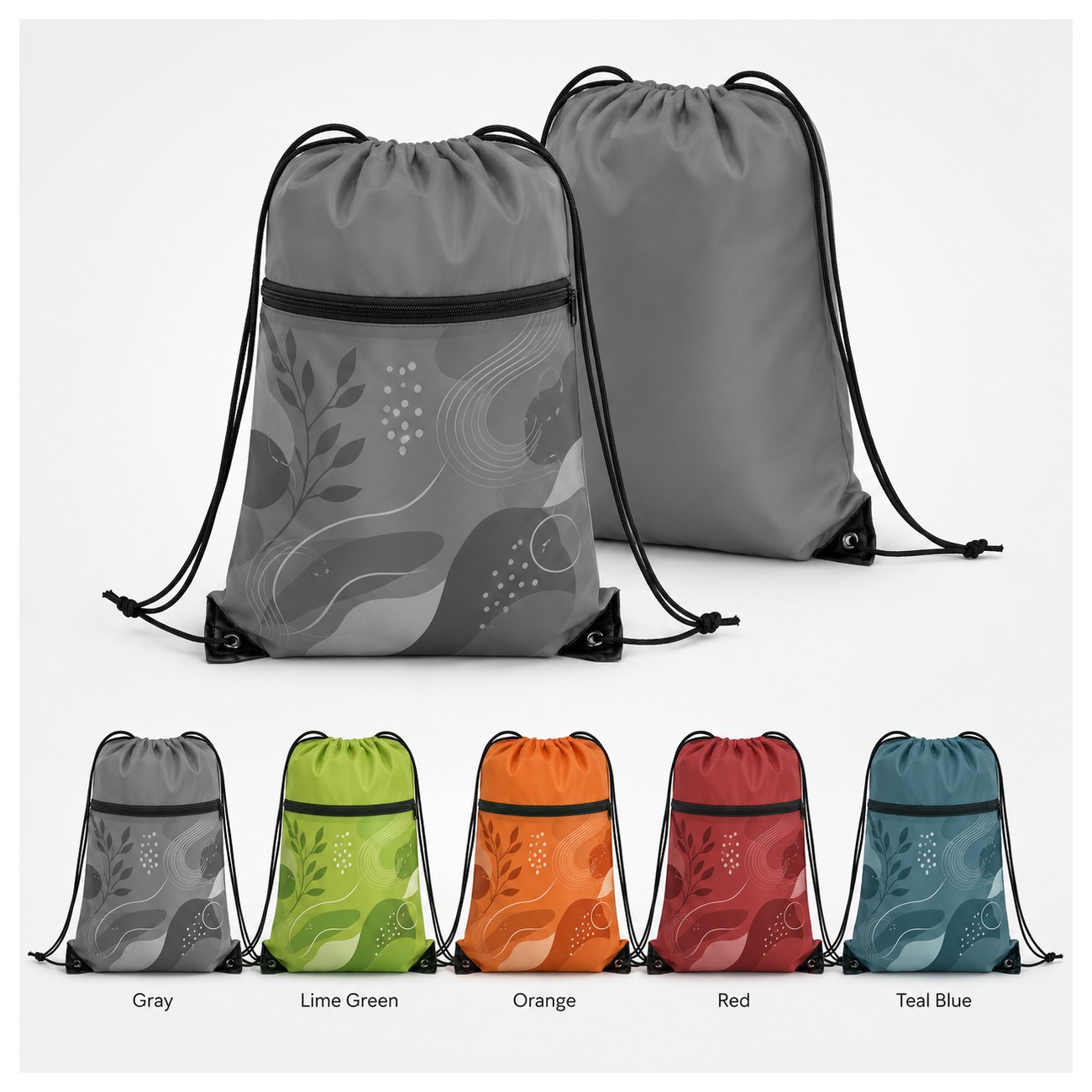 PU Corner Drawstring Sportpack