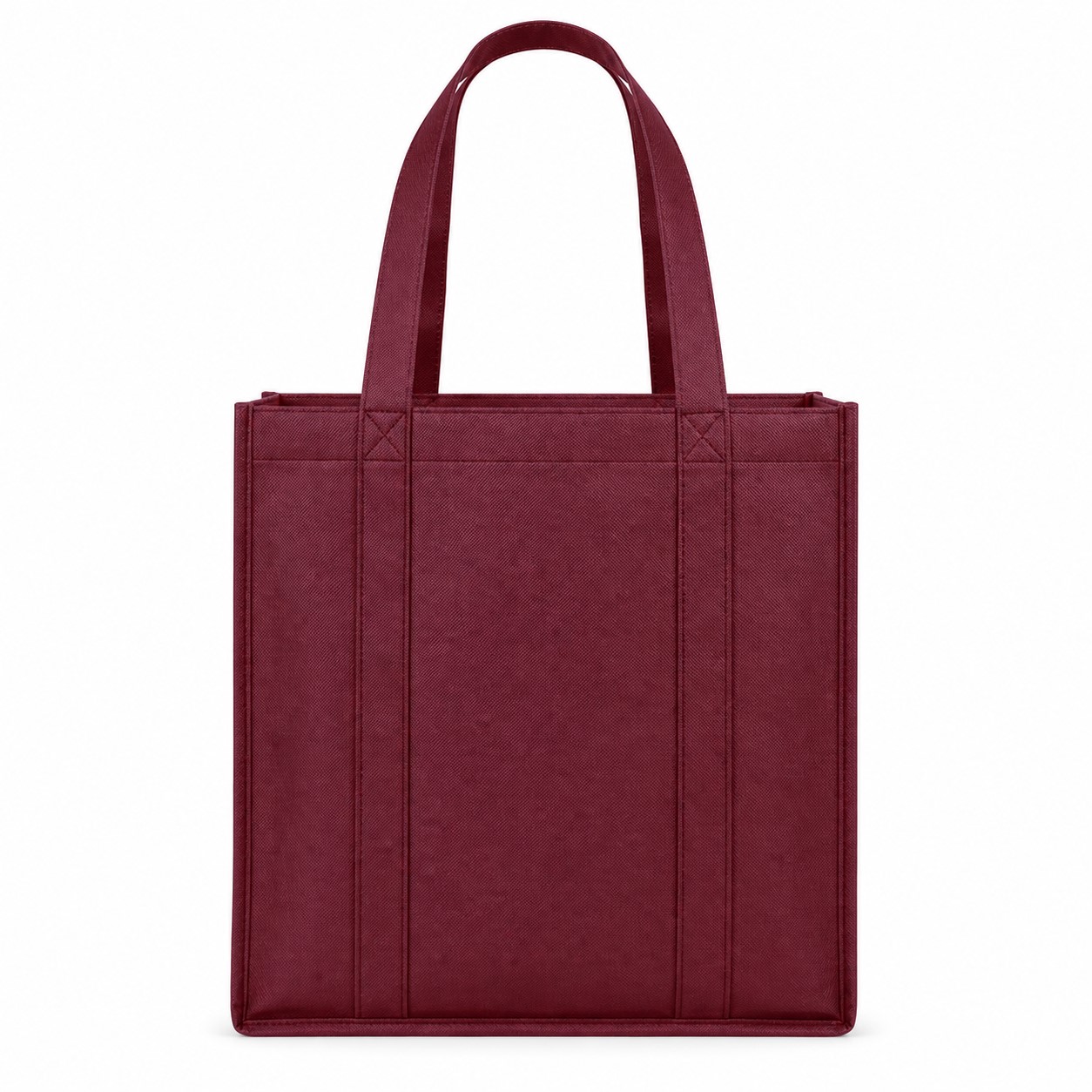Reinforced Non-Woven Market Tote With Bottom Insert — view 2
