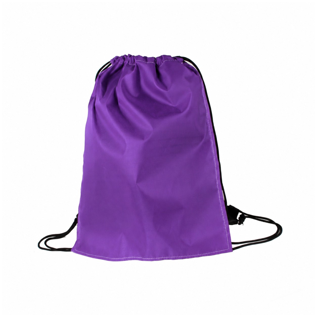Superhero Cape Drawstring Backpack — Purple