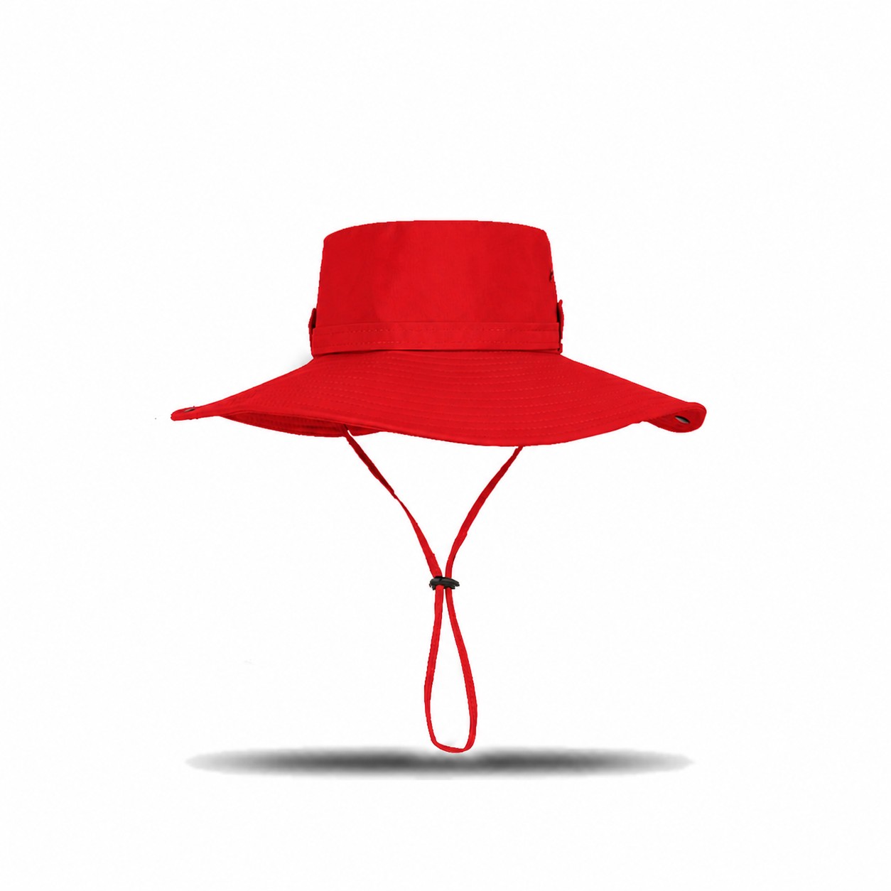 Nylon Wide Brim Bucket Hat — view 10