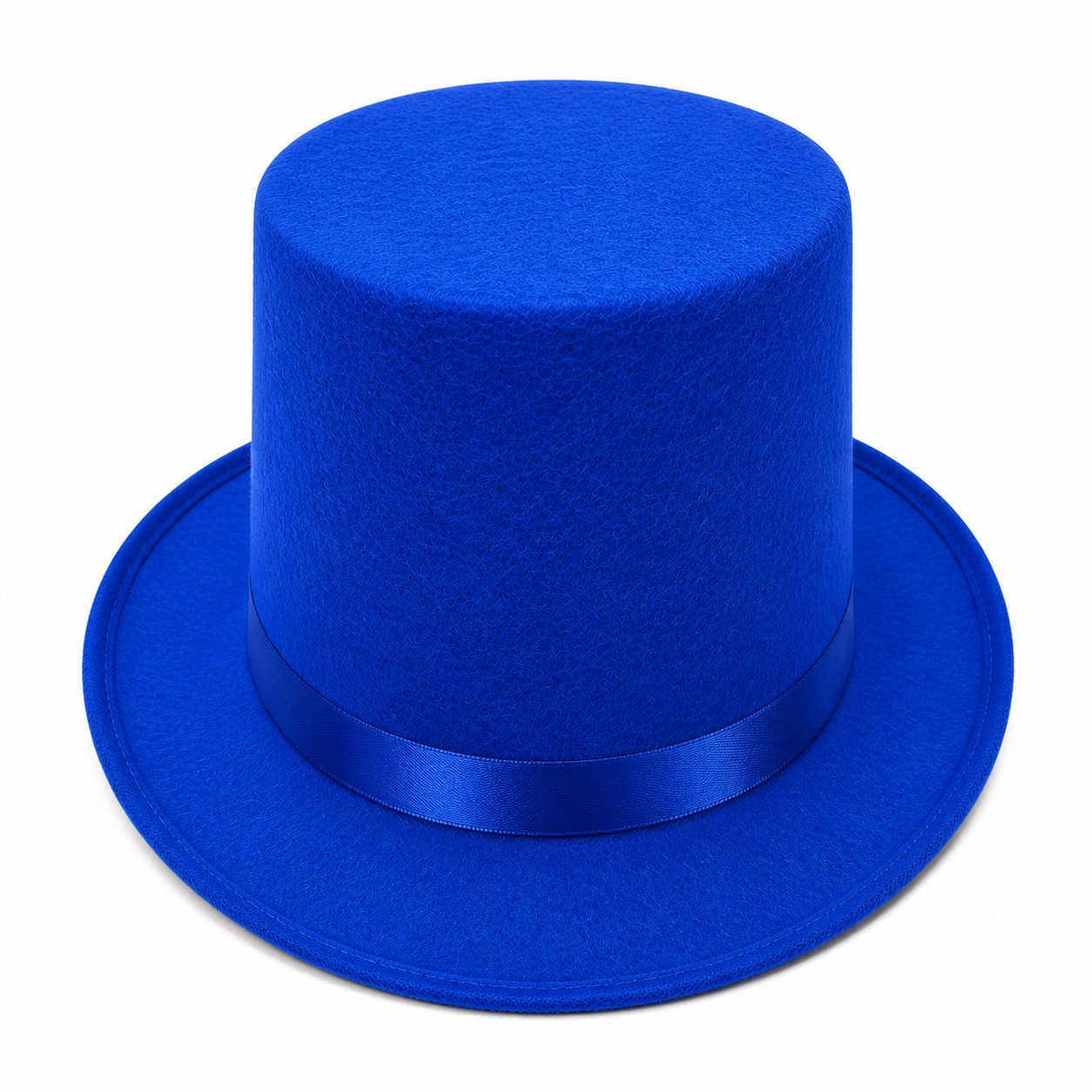 Wool Fabric Lincoln Costume Hat — Blue