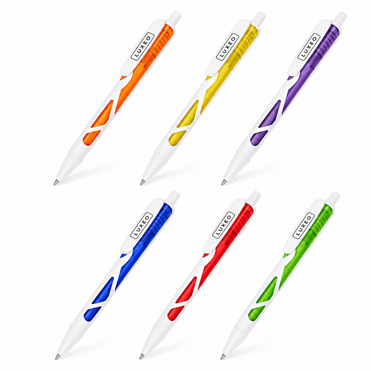 Translucent Barrel Retractable Ballpoint Pen