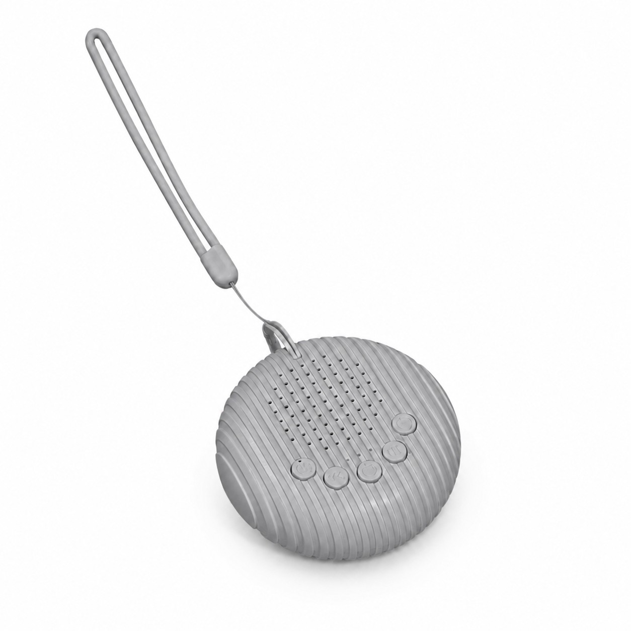 Compact White Noise Sound Machine — Silver