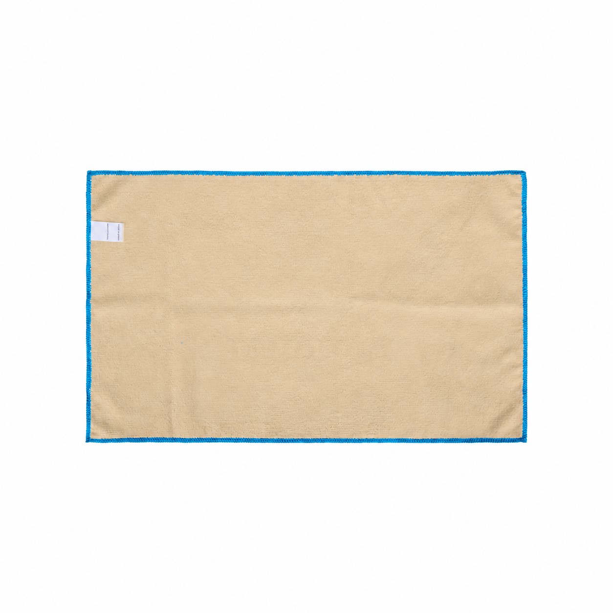 Microfiber Rally Towel With Stitched Edge — Tan Beige