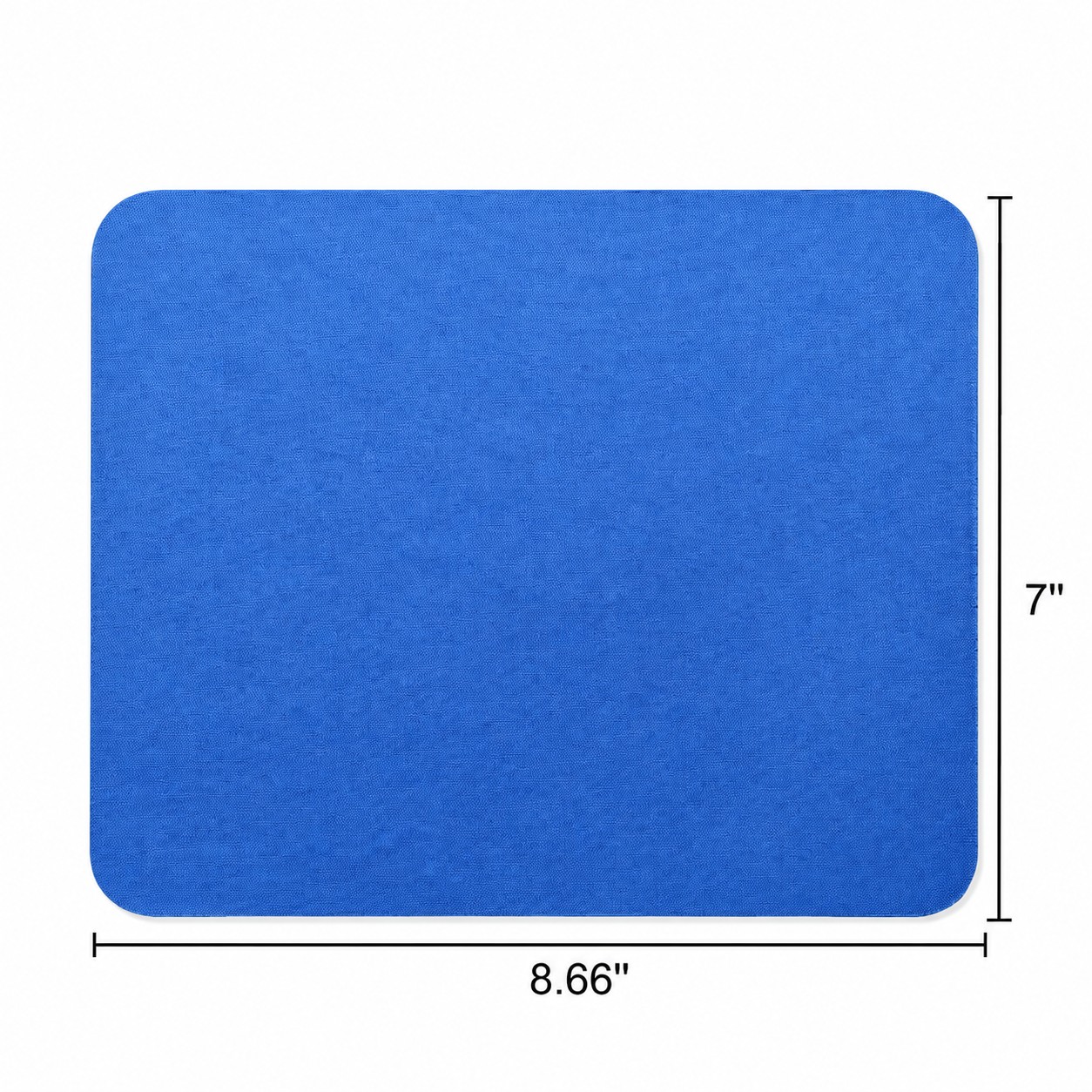 Soft Surface Fabric Mouse Pad — Blue