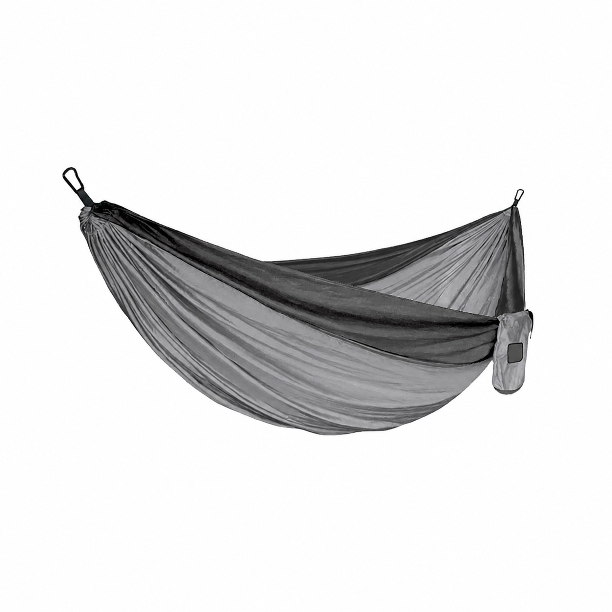 Polyester Camping Hammock Set — Gray