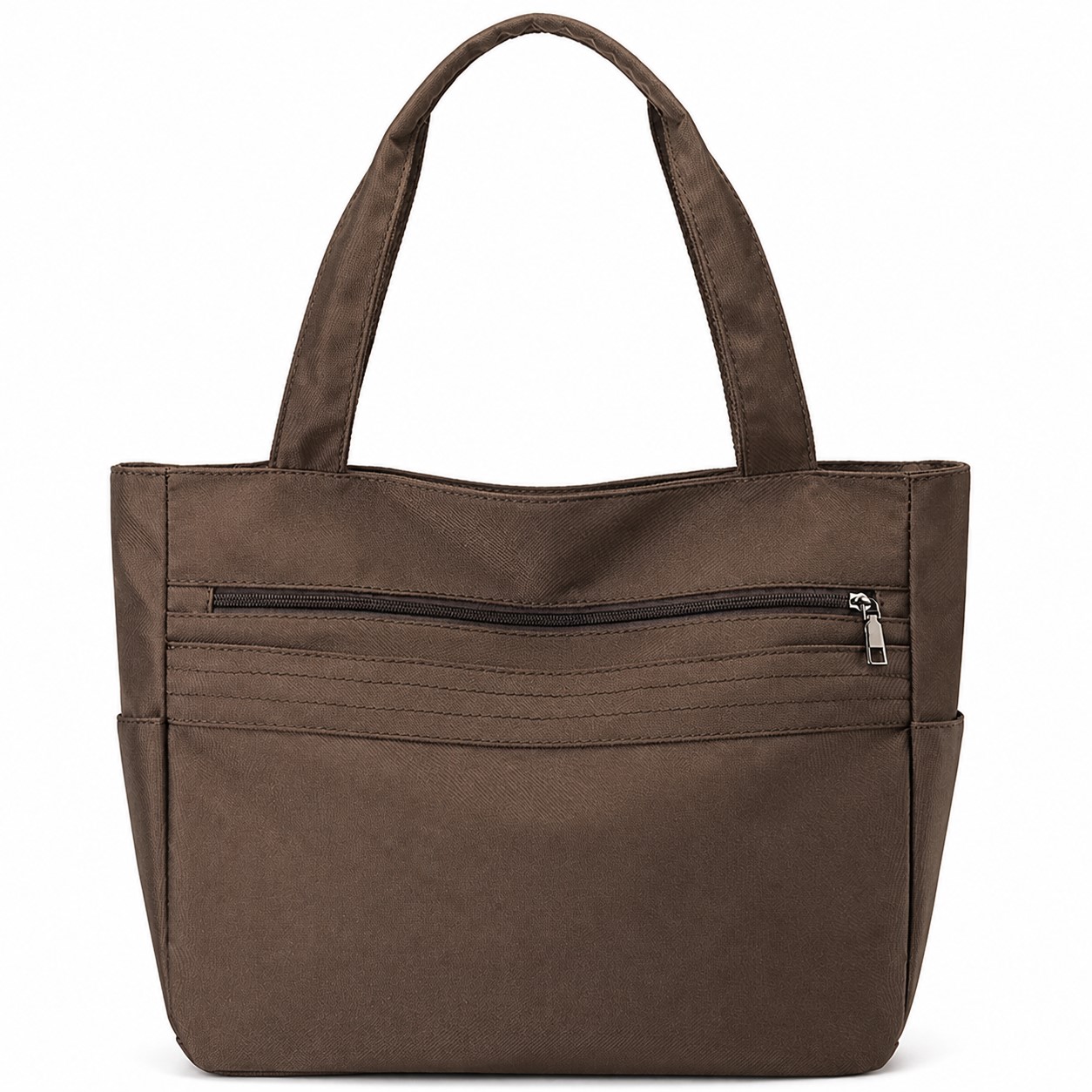 Multi Pocket Nylon Carryall Tote — view 2
