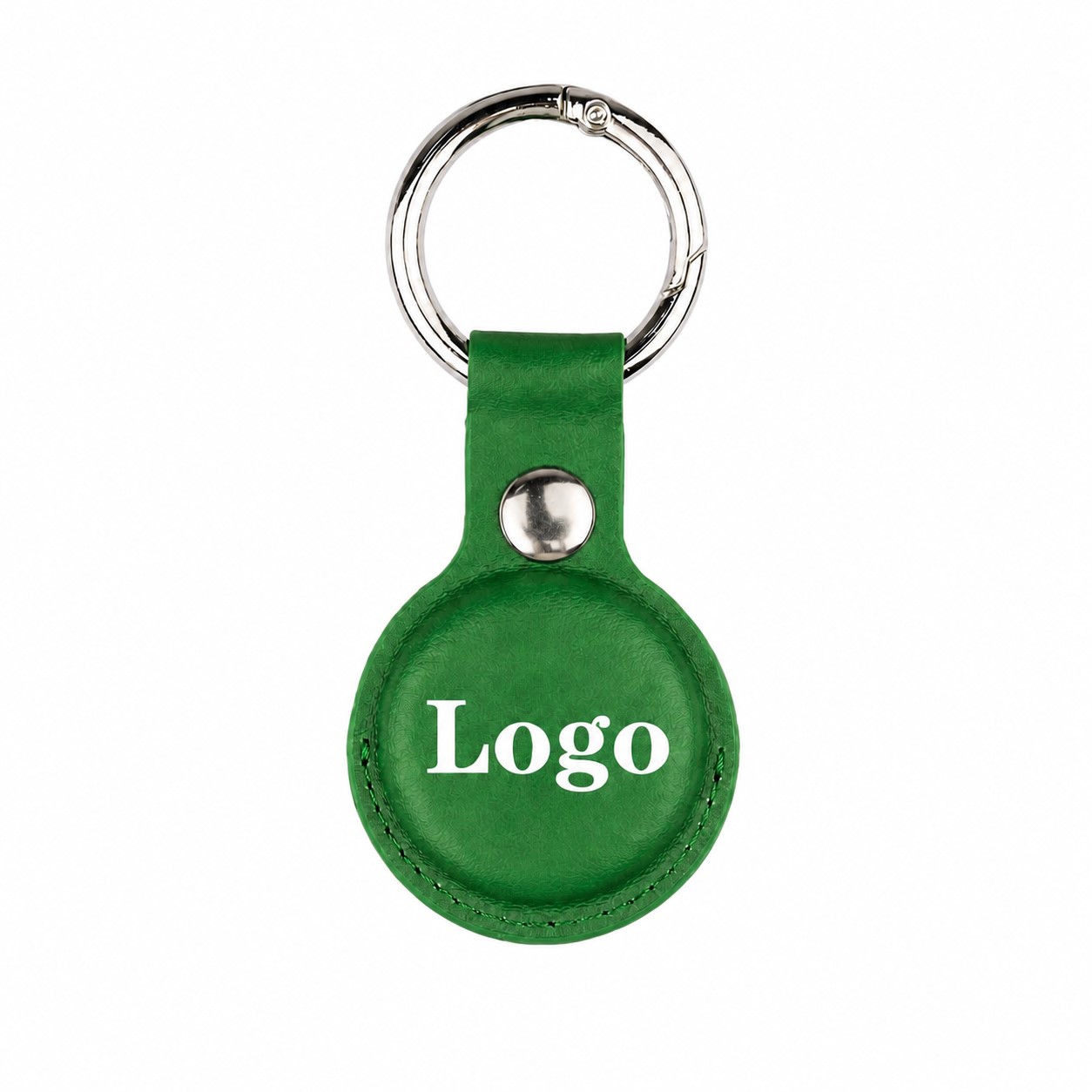 Silicone Tracker Holder Keychain — Green
