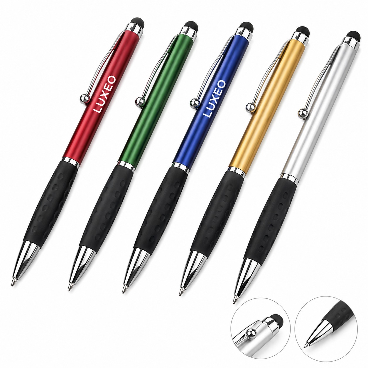 Plastic Grip Stylus Twist Pen