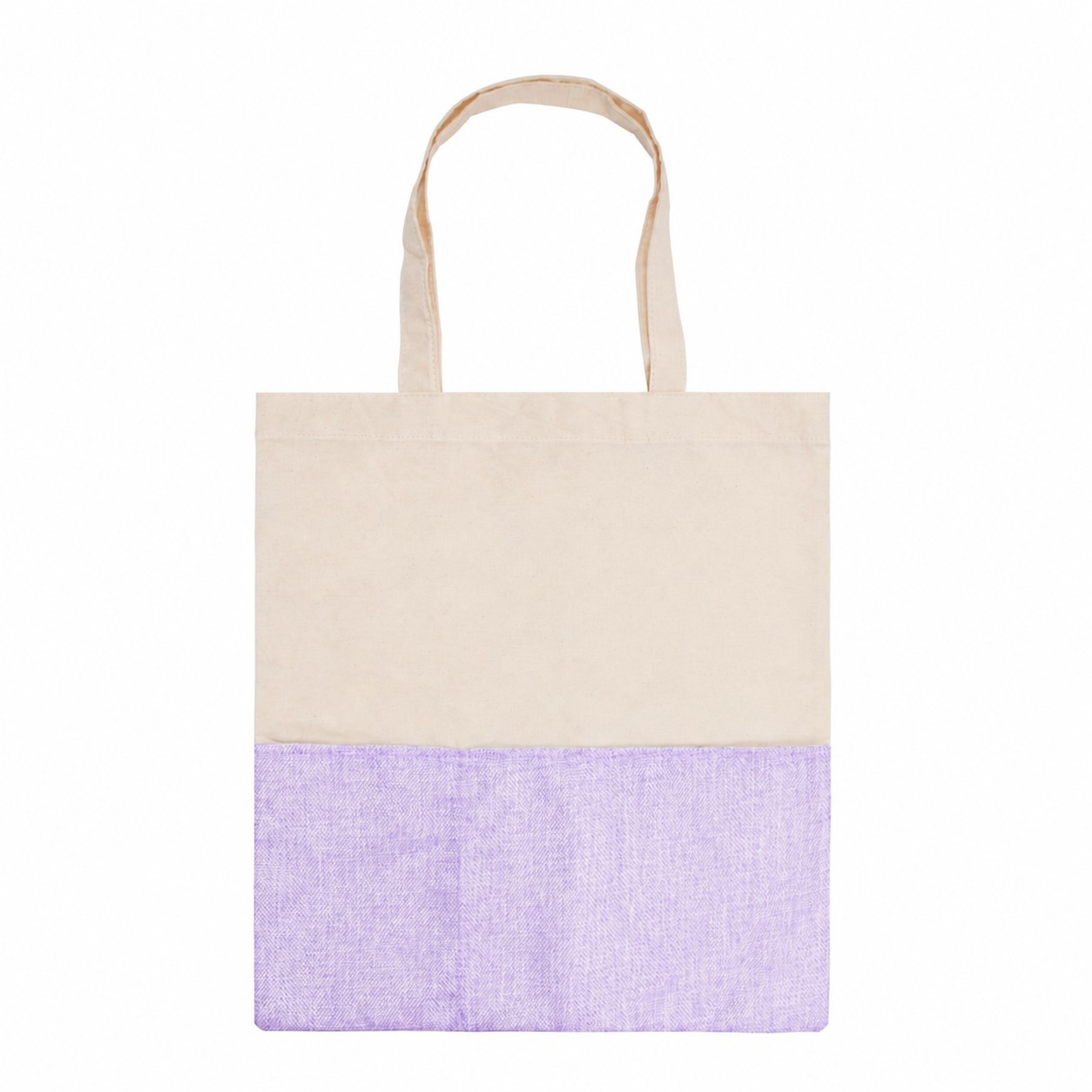 Cotton Tote Bag — Light Purple