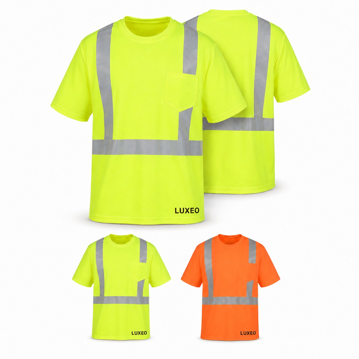 High Visibility Polyester Pocket Shirt
