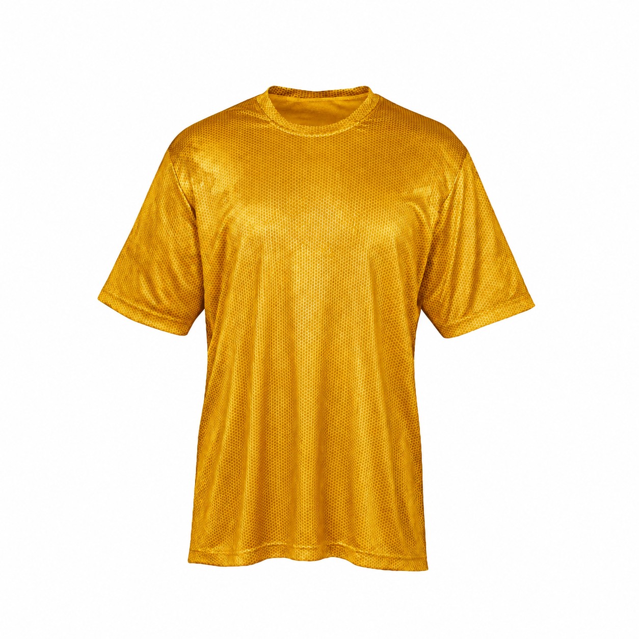 Men's Sublimated Camouflage Polyester Performance T-Shirt — Gold