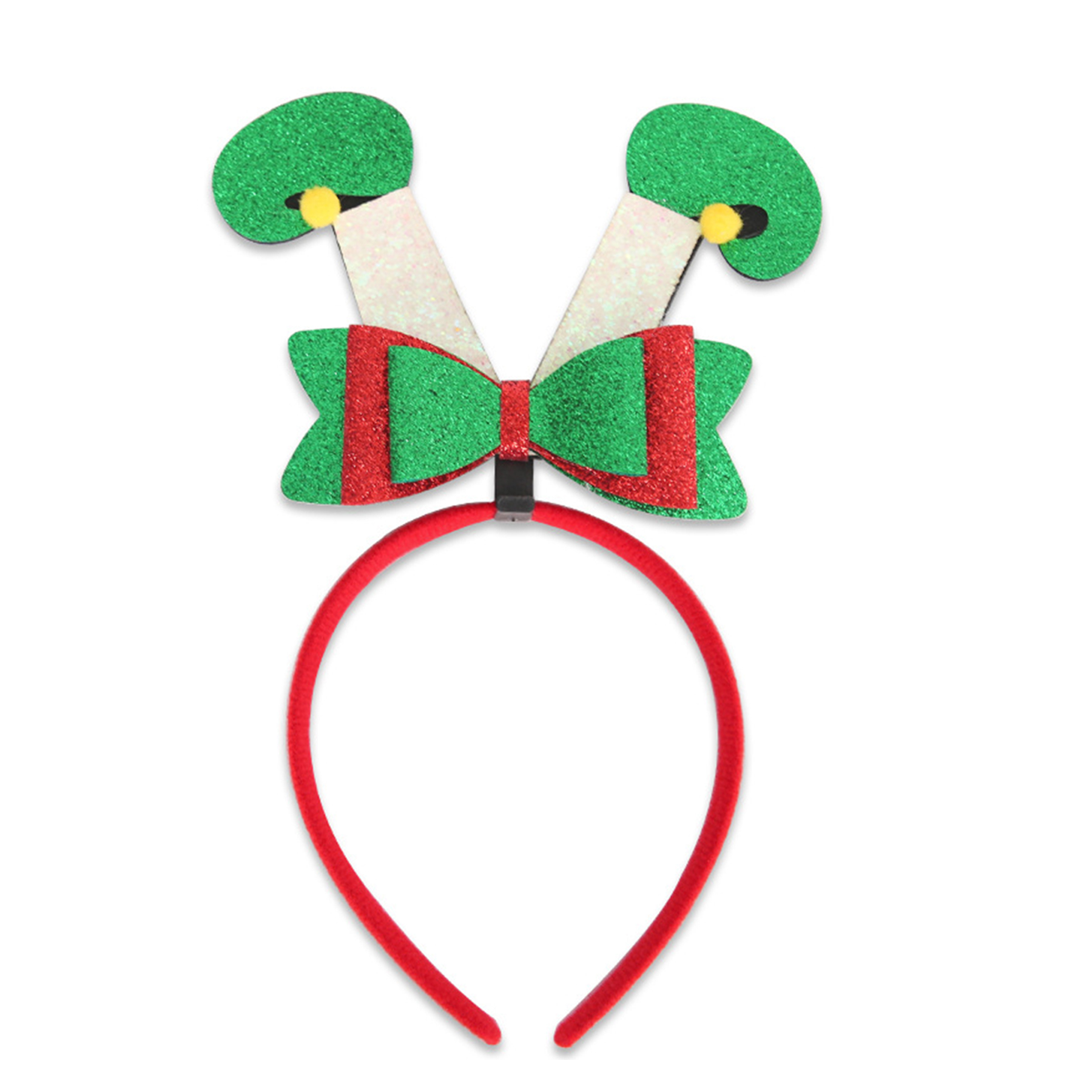 Christmas Headband With Elf Legs — view 2