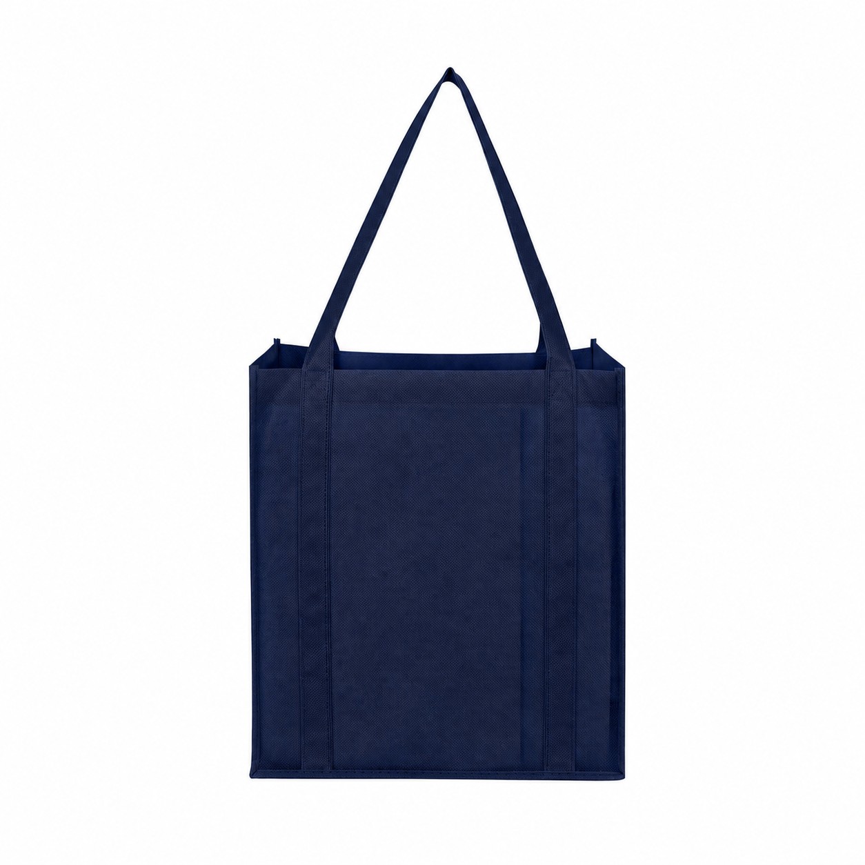 Reinforced Handles Tote Bag — Navy Blue