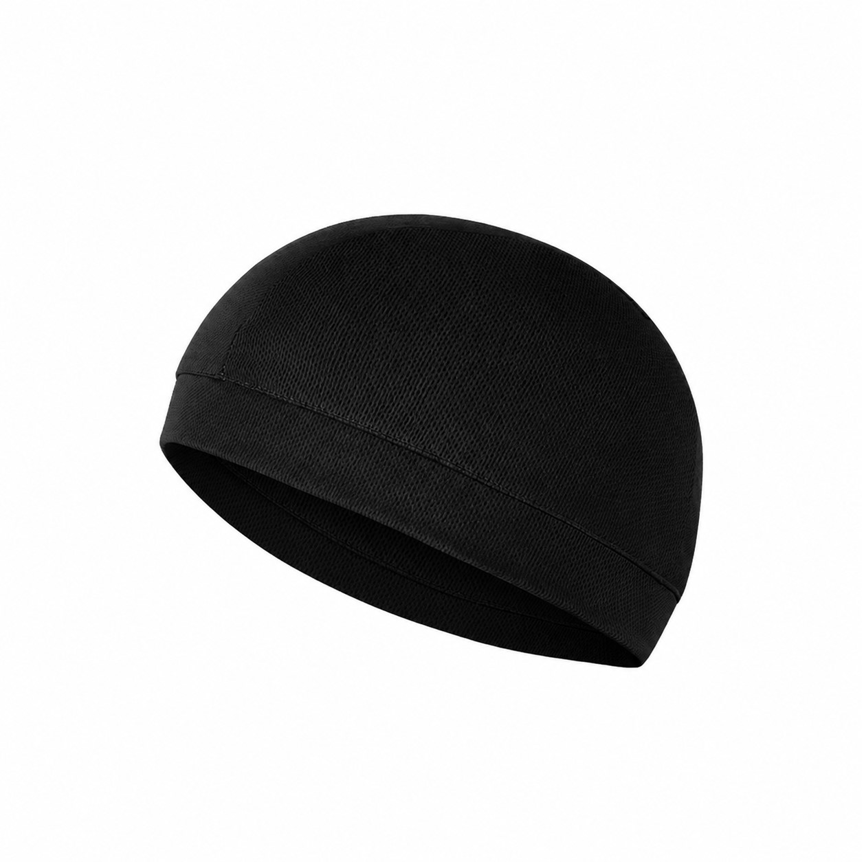 Fleece Lined Winter Skull Cap — Black