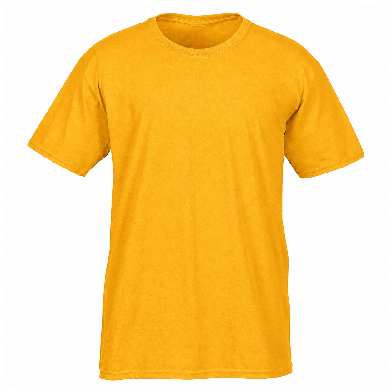 Soft Ringspun Cotton Crewneck Tee — Gold