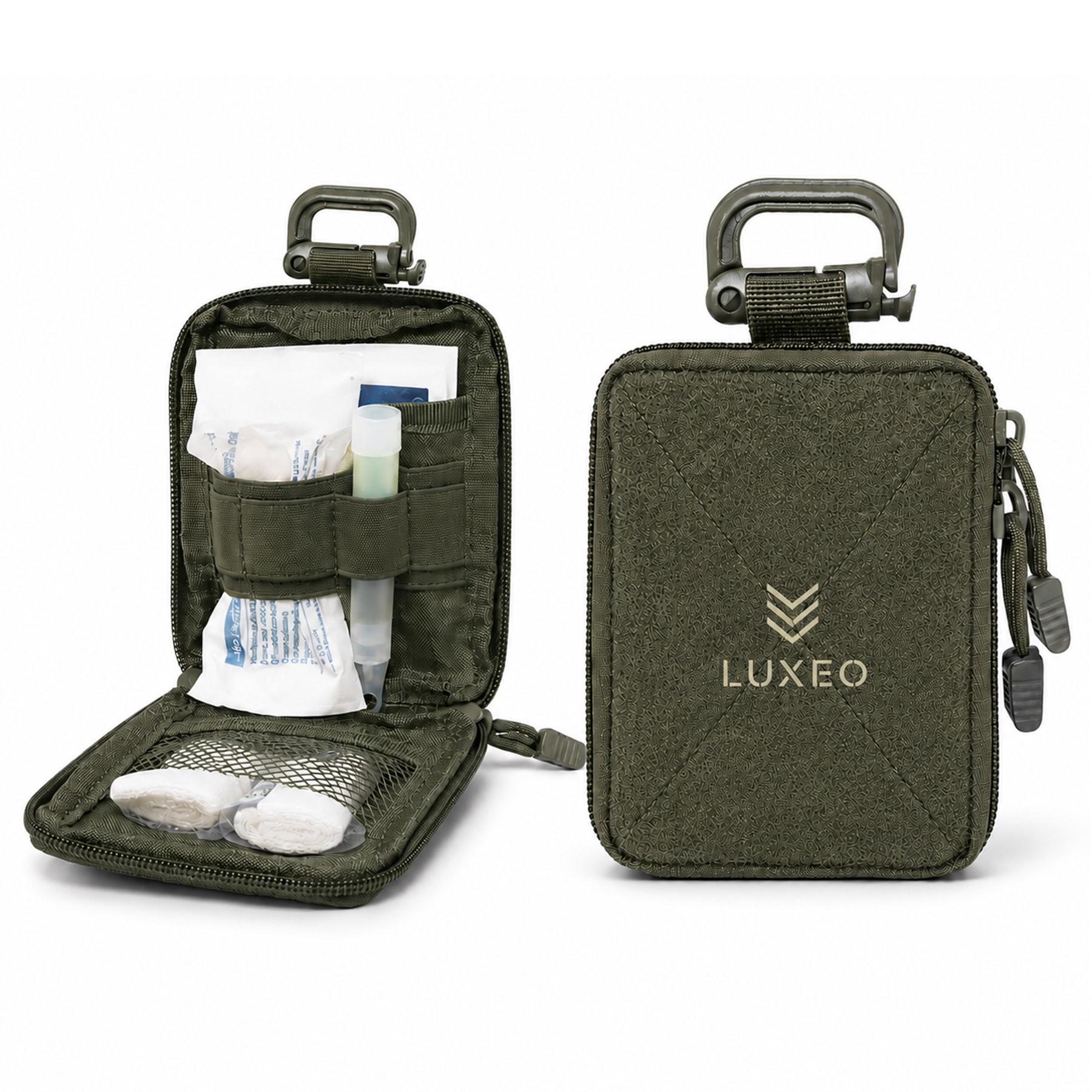 Compact Nylon MOLLE Organizer Pouch