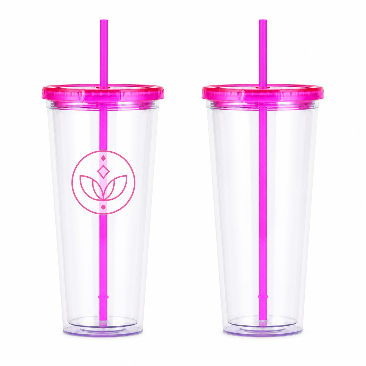 32 Oz Plastic Double Wall Tumbler