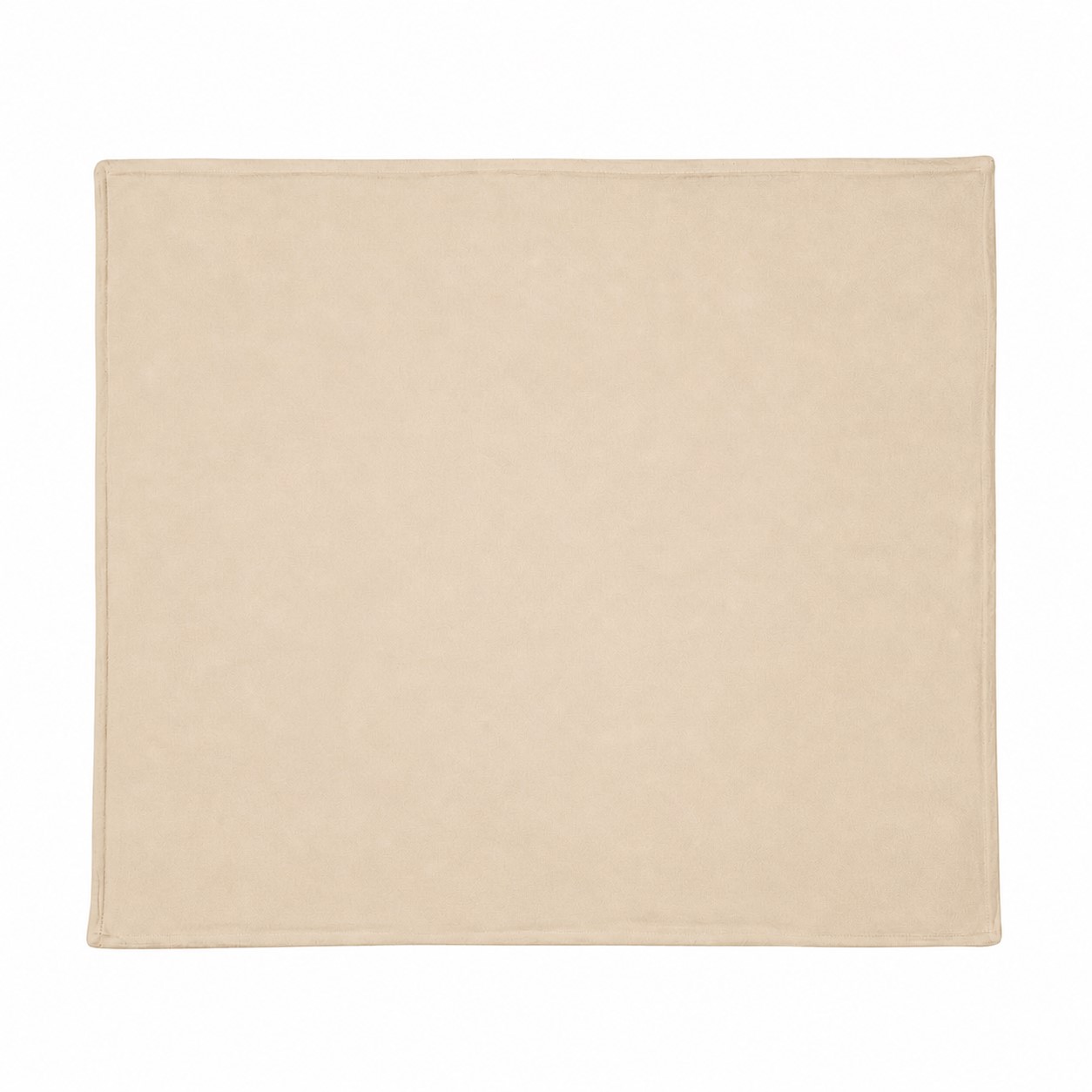 240GSM Flannel Throw Blanket — Beige