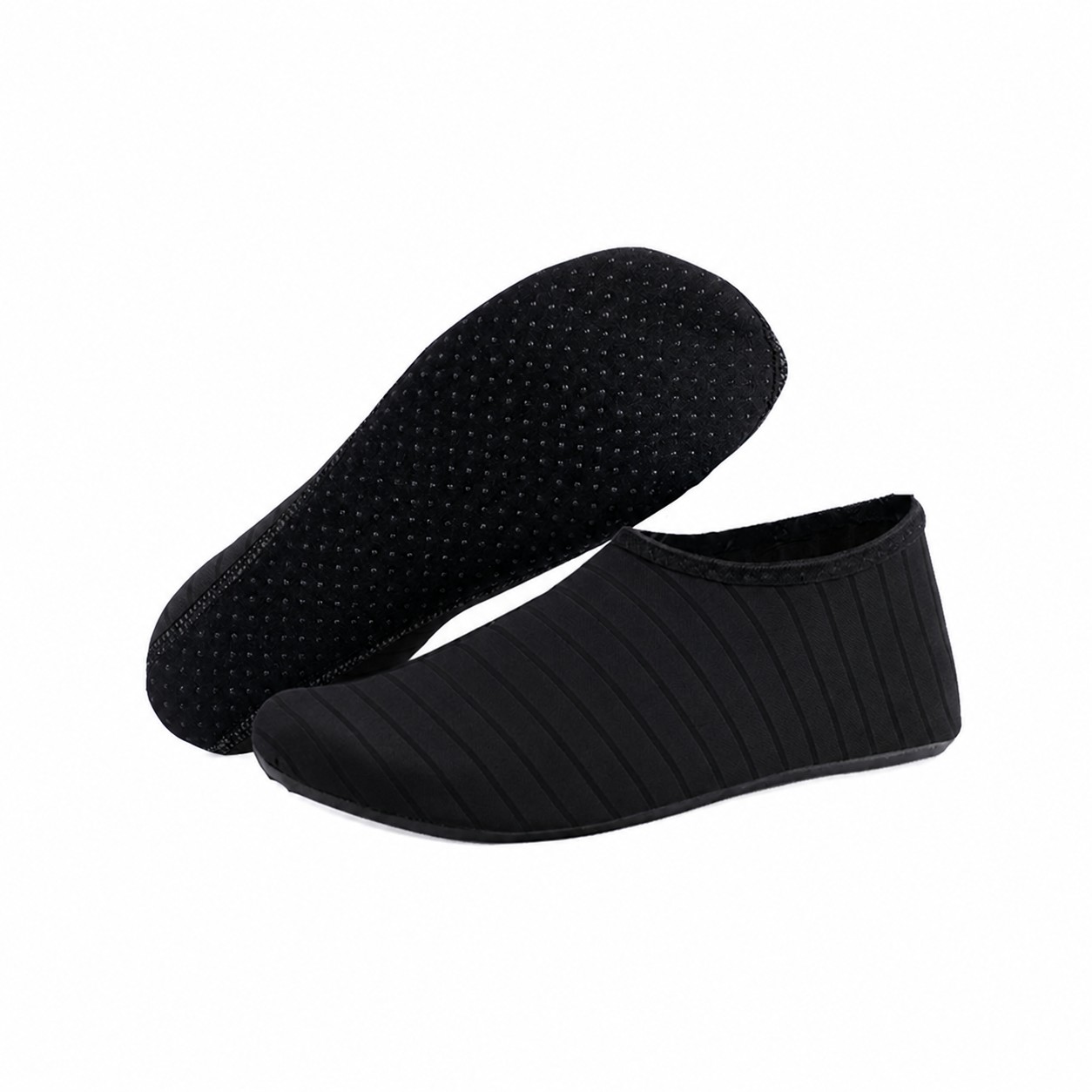 Slip On Quick Dry Water Shoes — Black
