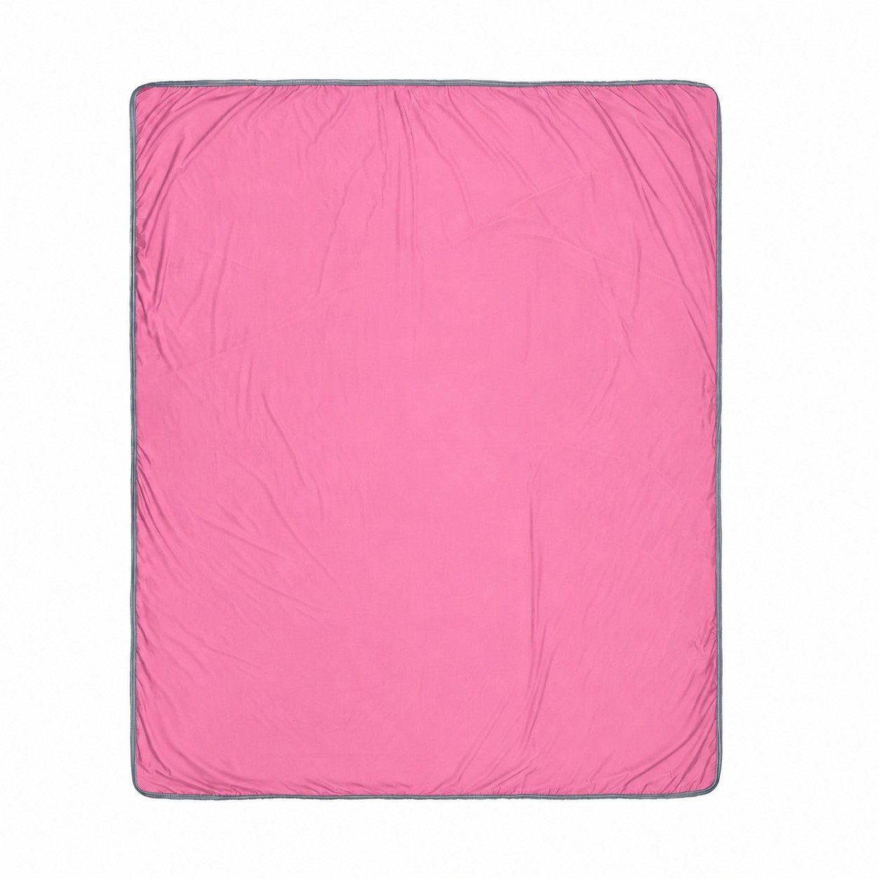 Dual Sided Polyester Cooling Blanket — Pink