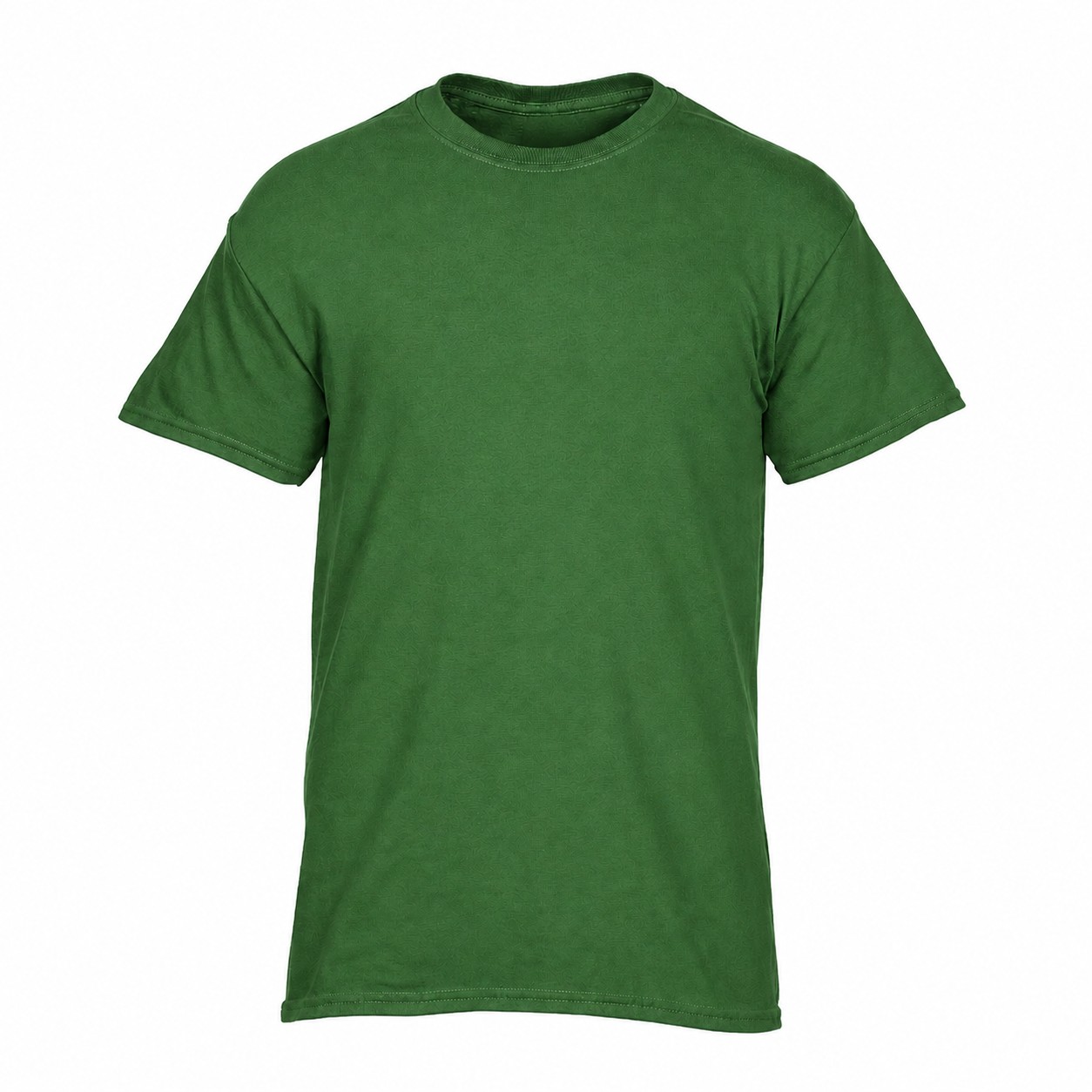 Heavy Cotton Crew Neck T-Shirt — Green