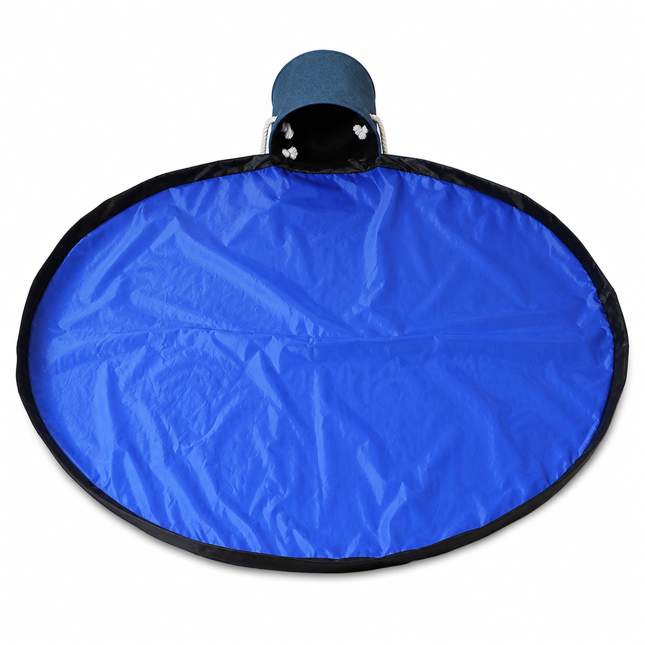 Convertible Toy Storage Basket Play Mat — view 2