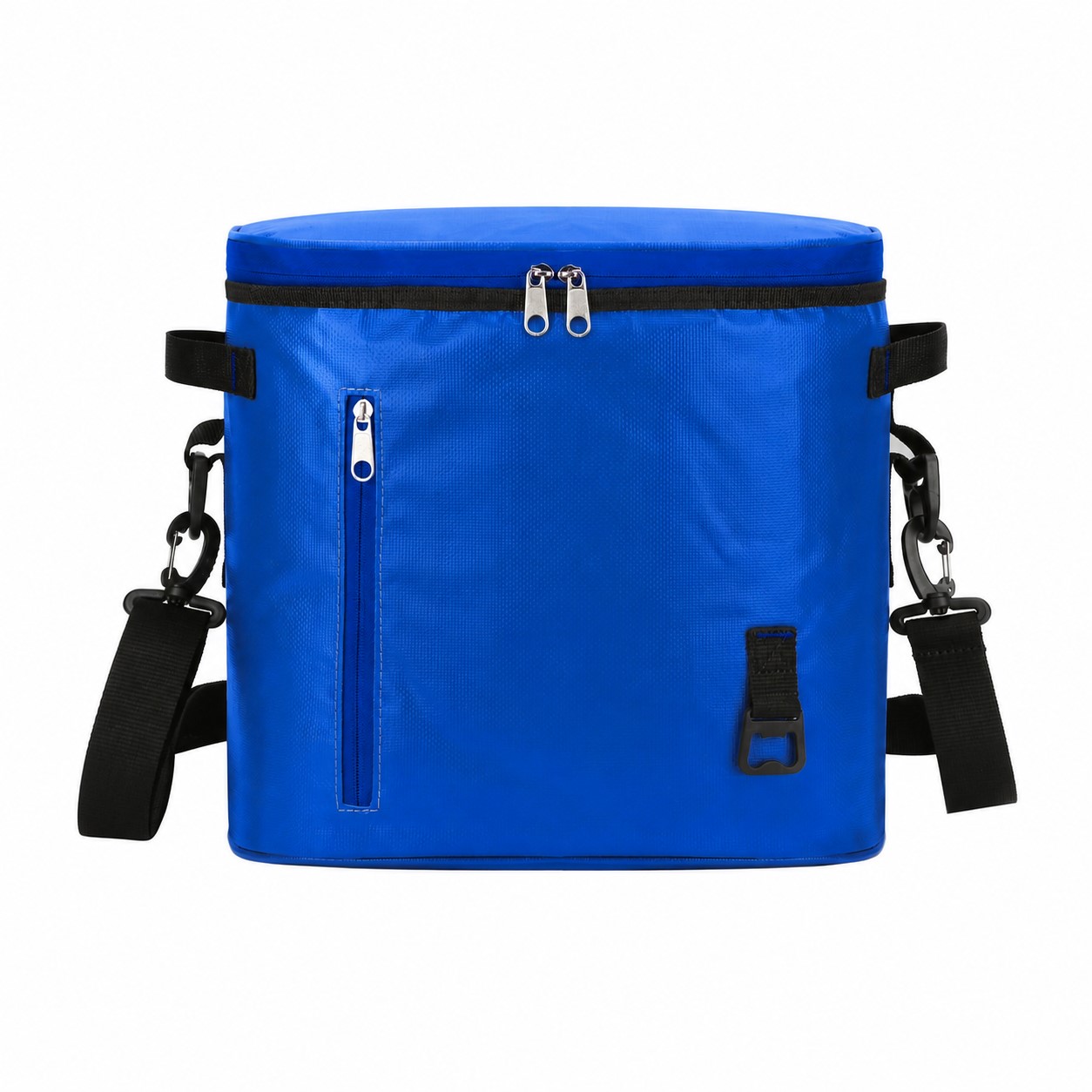 24-Can Insulated Soft-Sided Cooler Bag — Blue