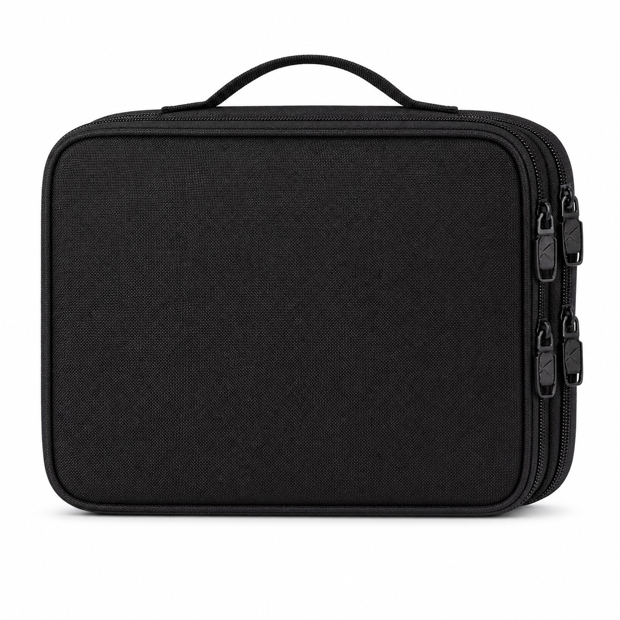 Double Layer Nylon Electronics Organizer Case — view 2