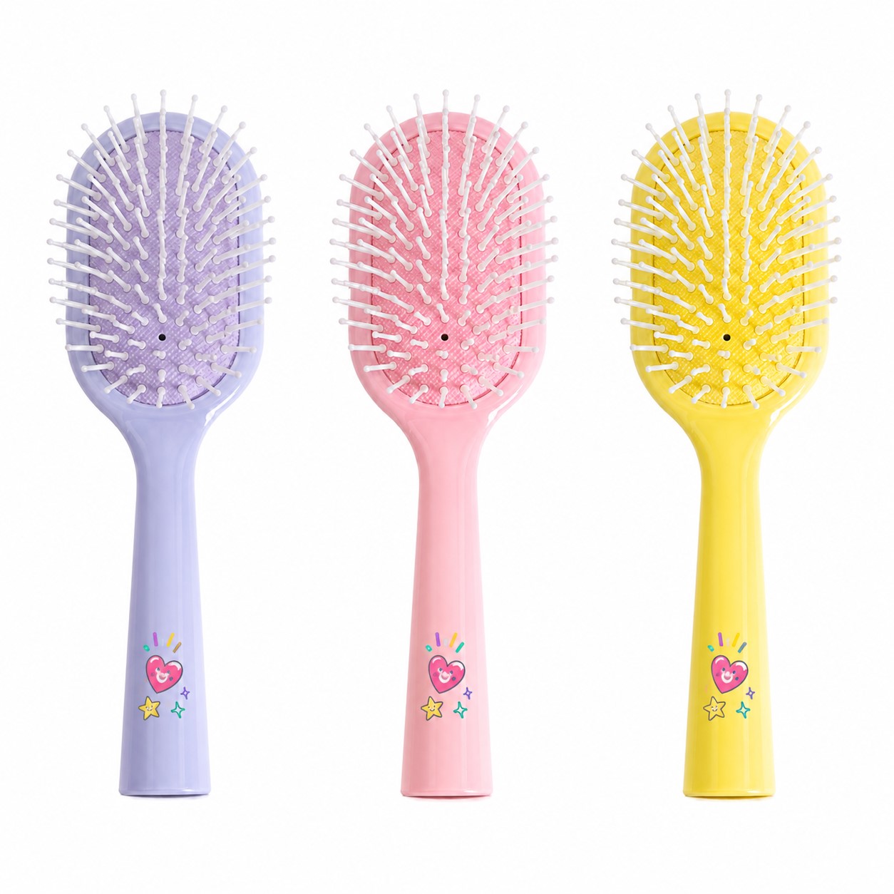 Static Control Plastic Cushion Hair Brush