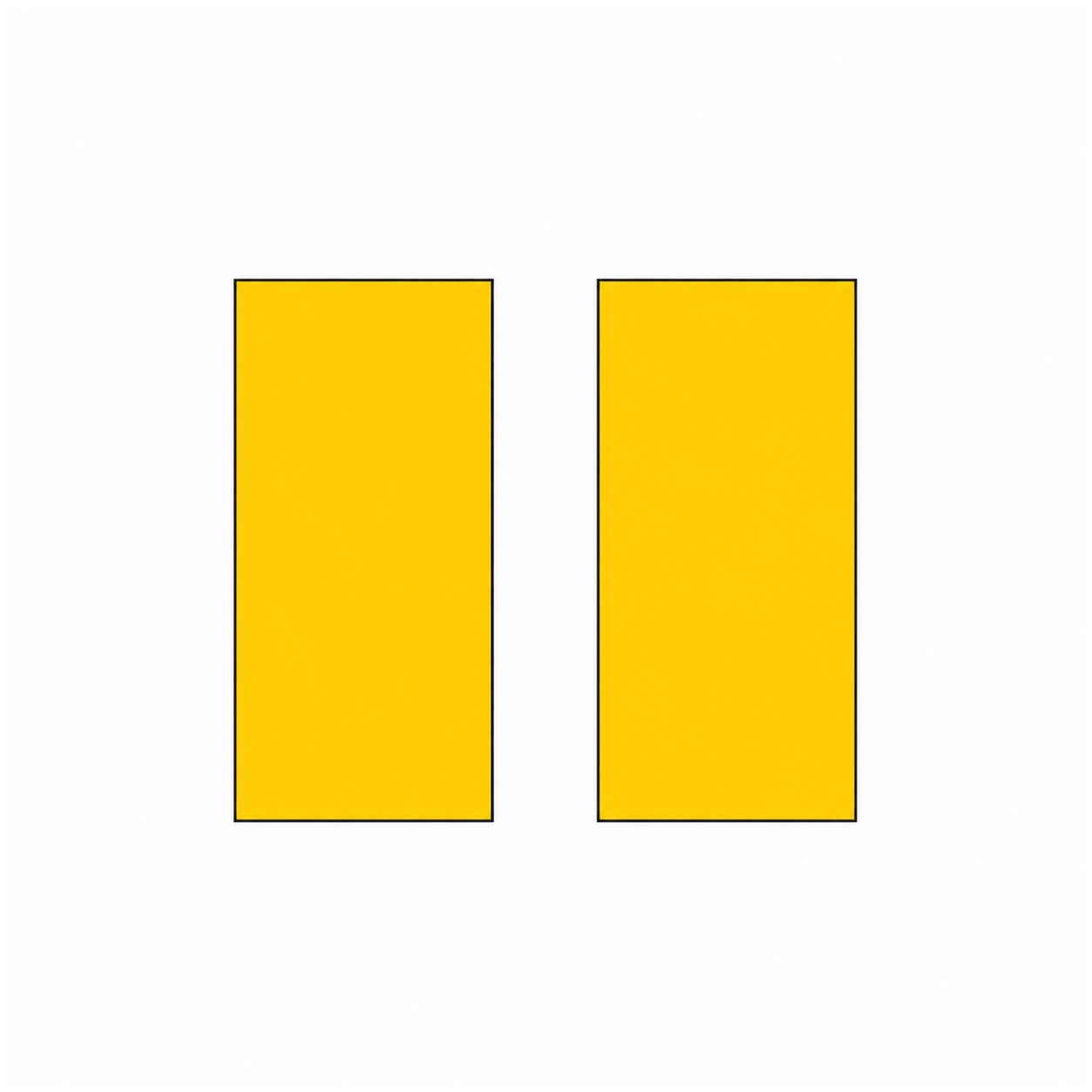 Polyester Spandex Neck Gaiter — Yellow