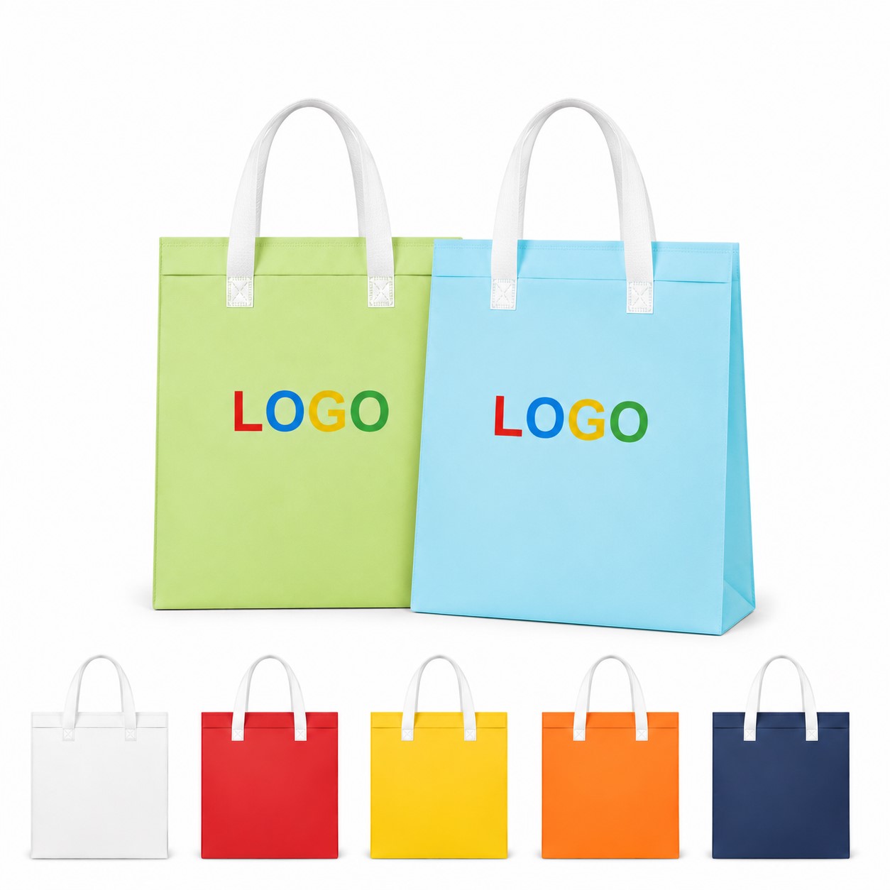 Nonwoven Insulated Lunch Tote With Foil Lining
