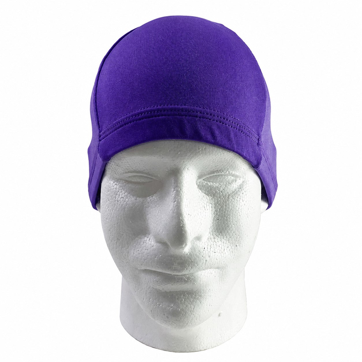 Pullover Spandex Wig Liner Cap — Purple