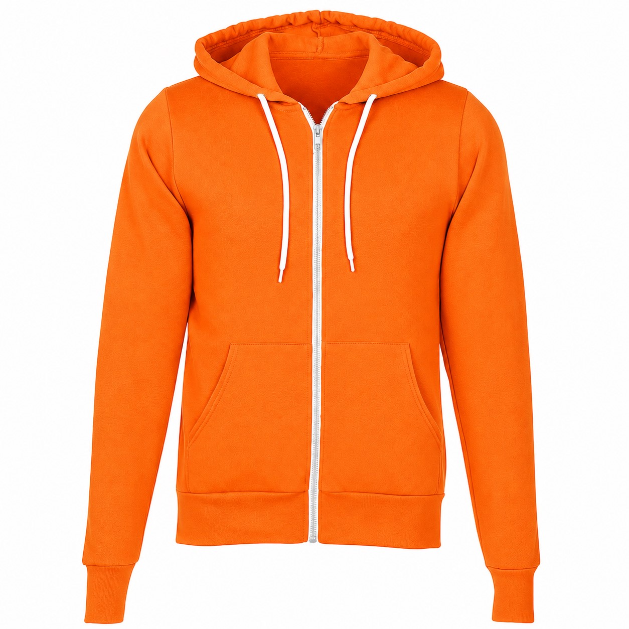 Ringspun Cotton Polyester Zip Hoodie — view 9