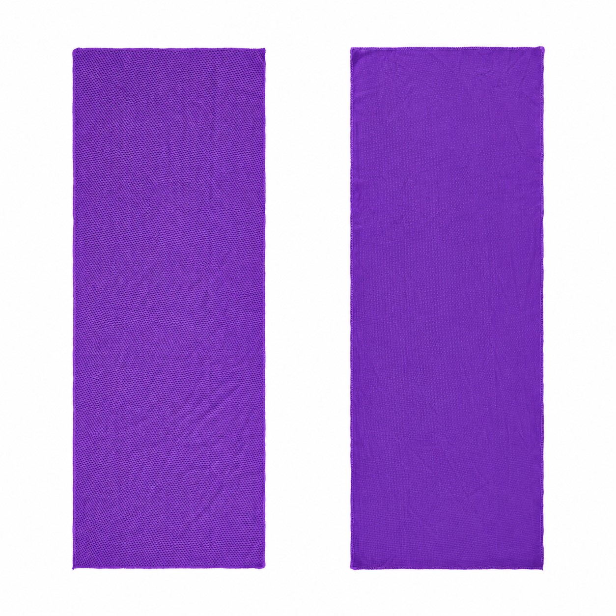 Quick Cooling Polyester Towel — Purple