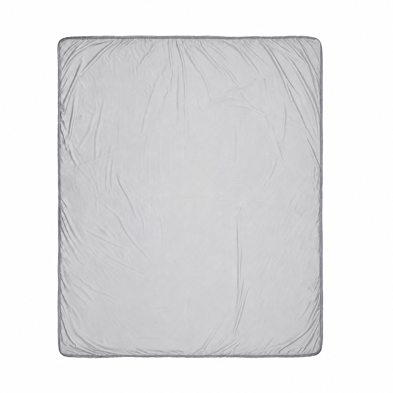 Dual Sided Polyester Cooling Blanket — Silver