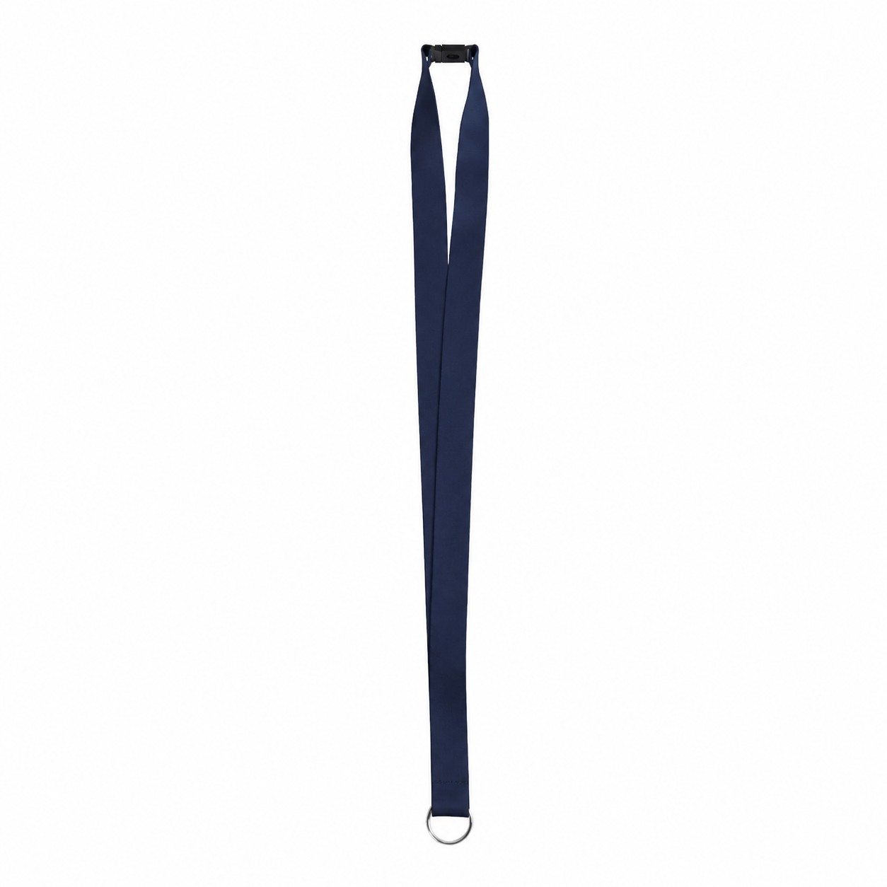 Breakaway Ring End Lanyard — Navy Blue