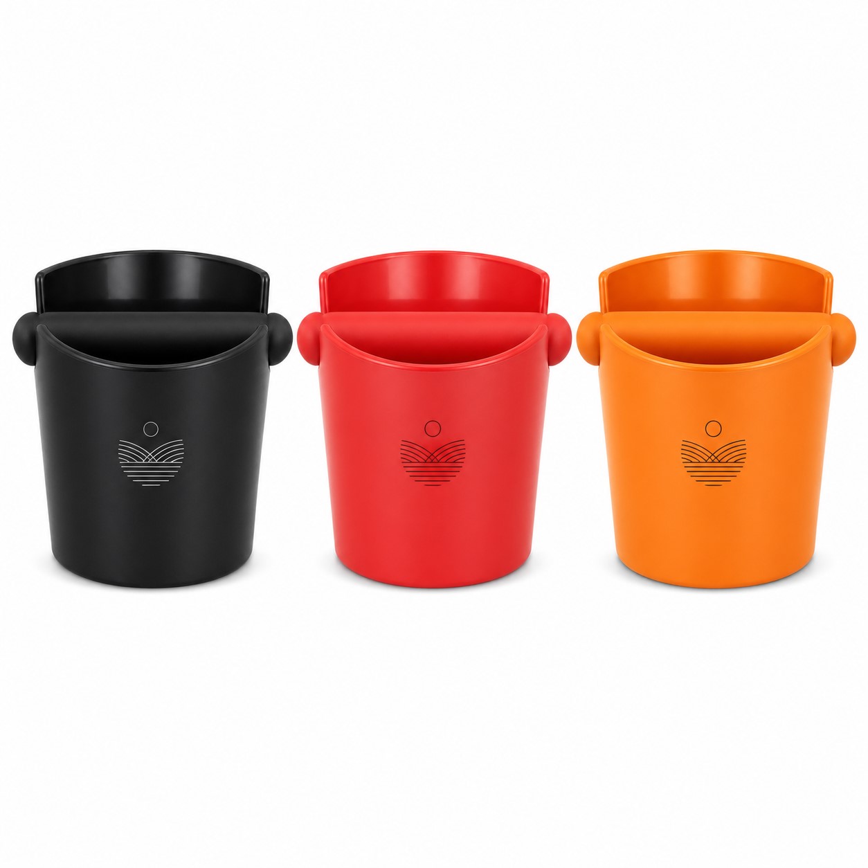 Coffee Knock Box With Removable Rubber Bar