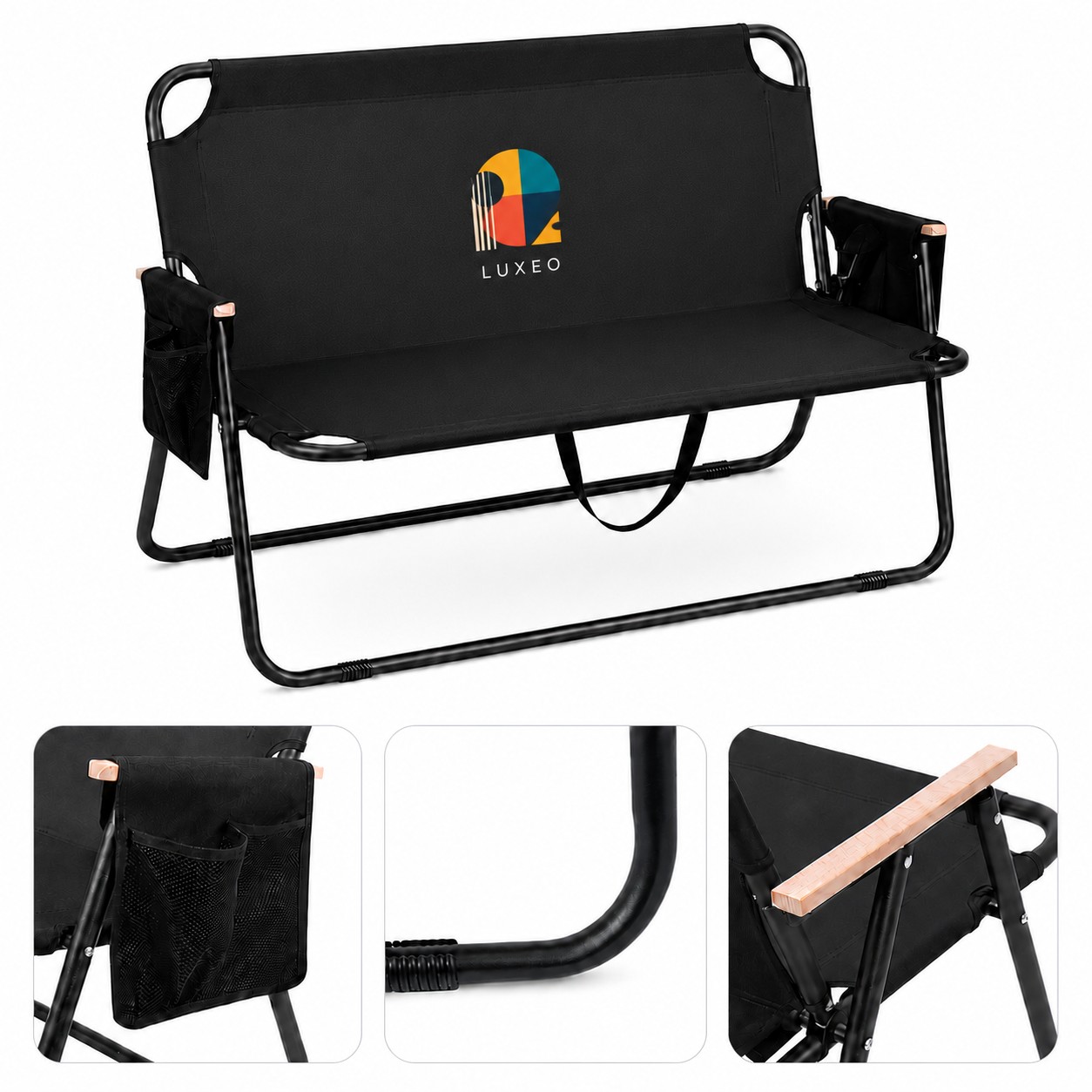 Steel Frame Tailgating Loveseat