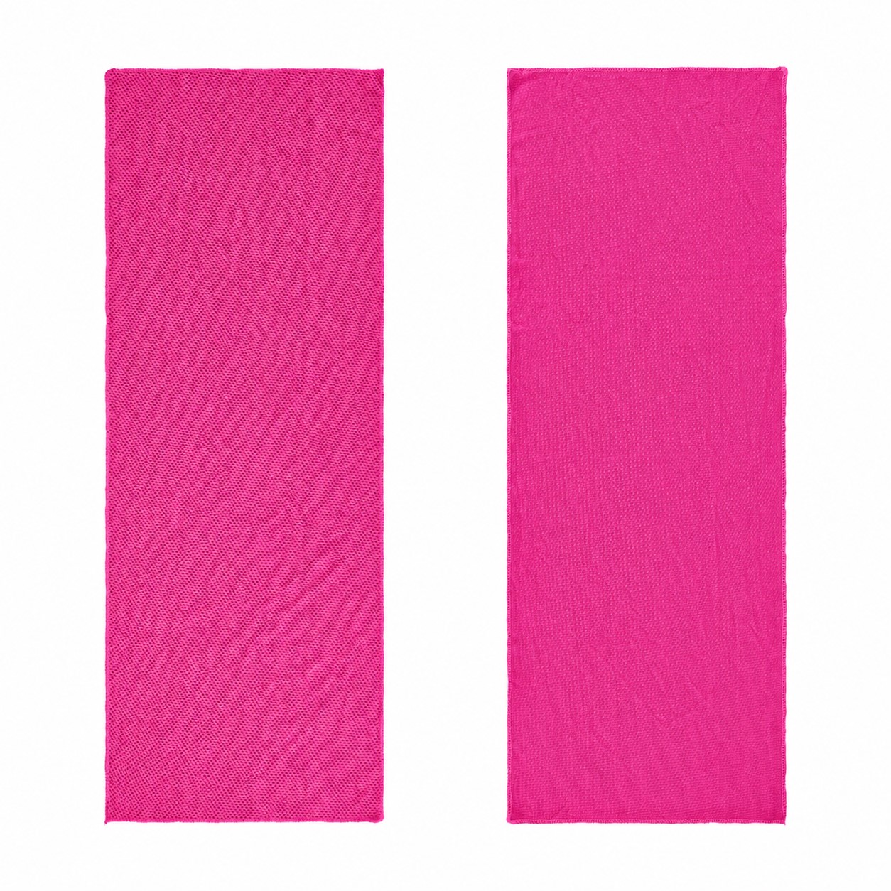 Quick Cooling Polyester Towel — Fuchsia Pink