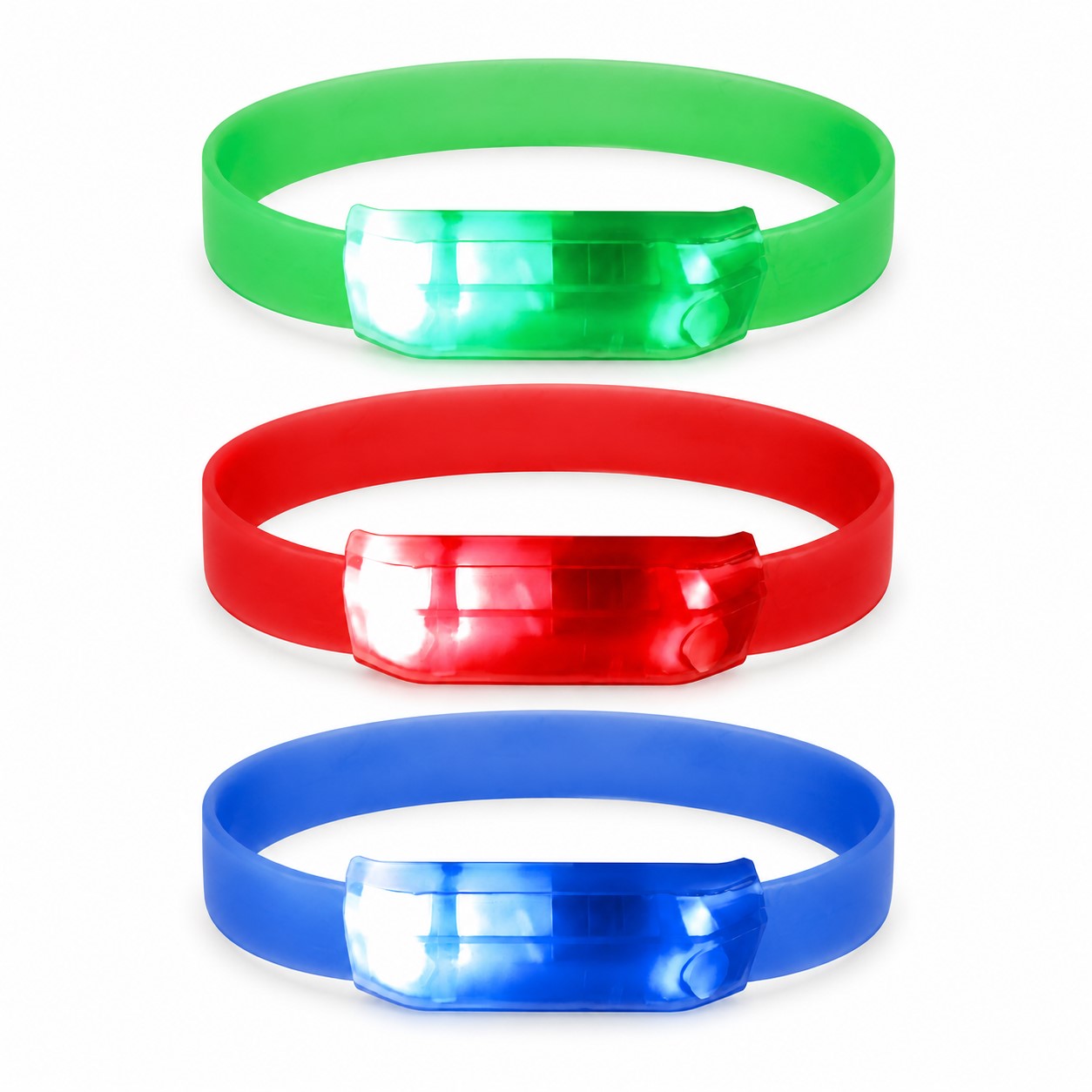 Soft Rubber Glow Bracelet