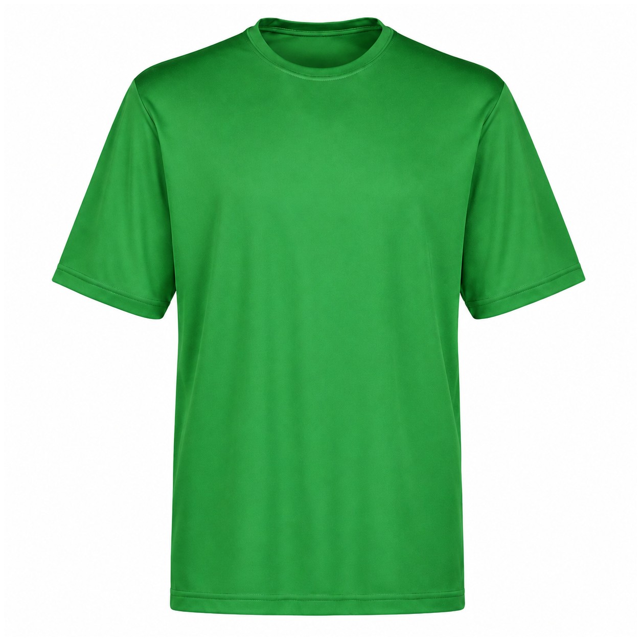 Recycled Polyester Stretch Quarter-Zip Pullover — Green