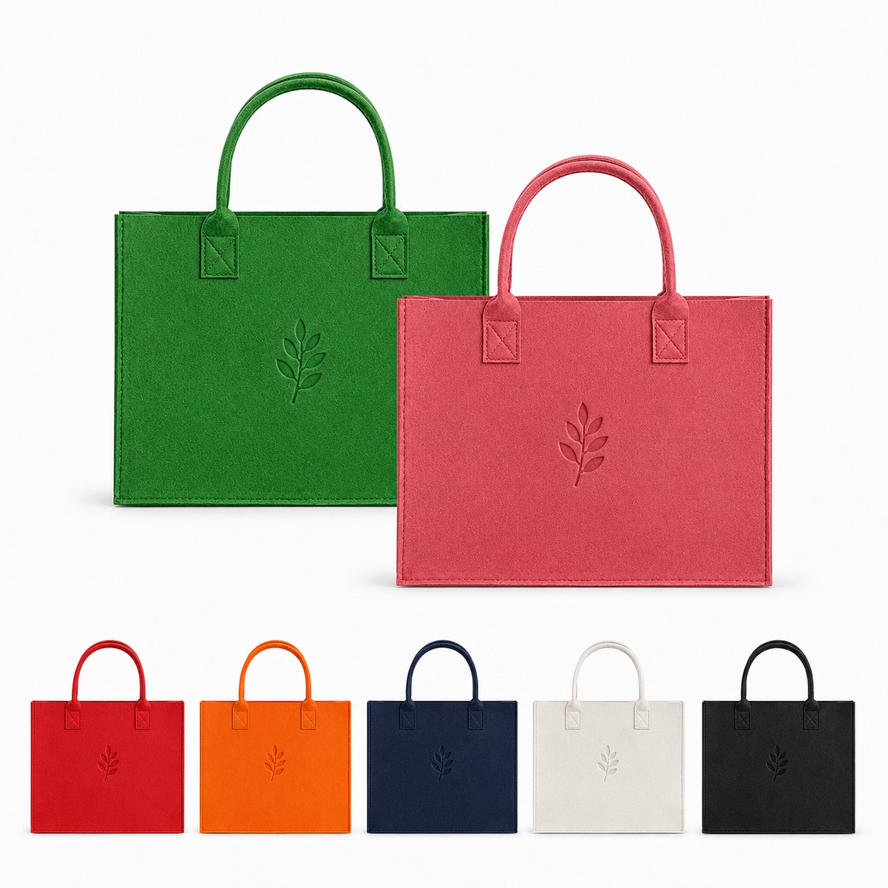 Compact Upright Polyester Gift Tote