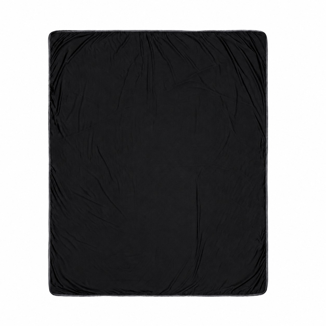 Dual Sided Polyester Cooling Blanket — Black