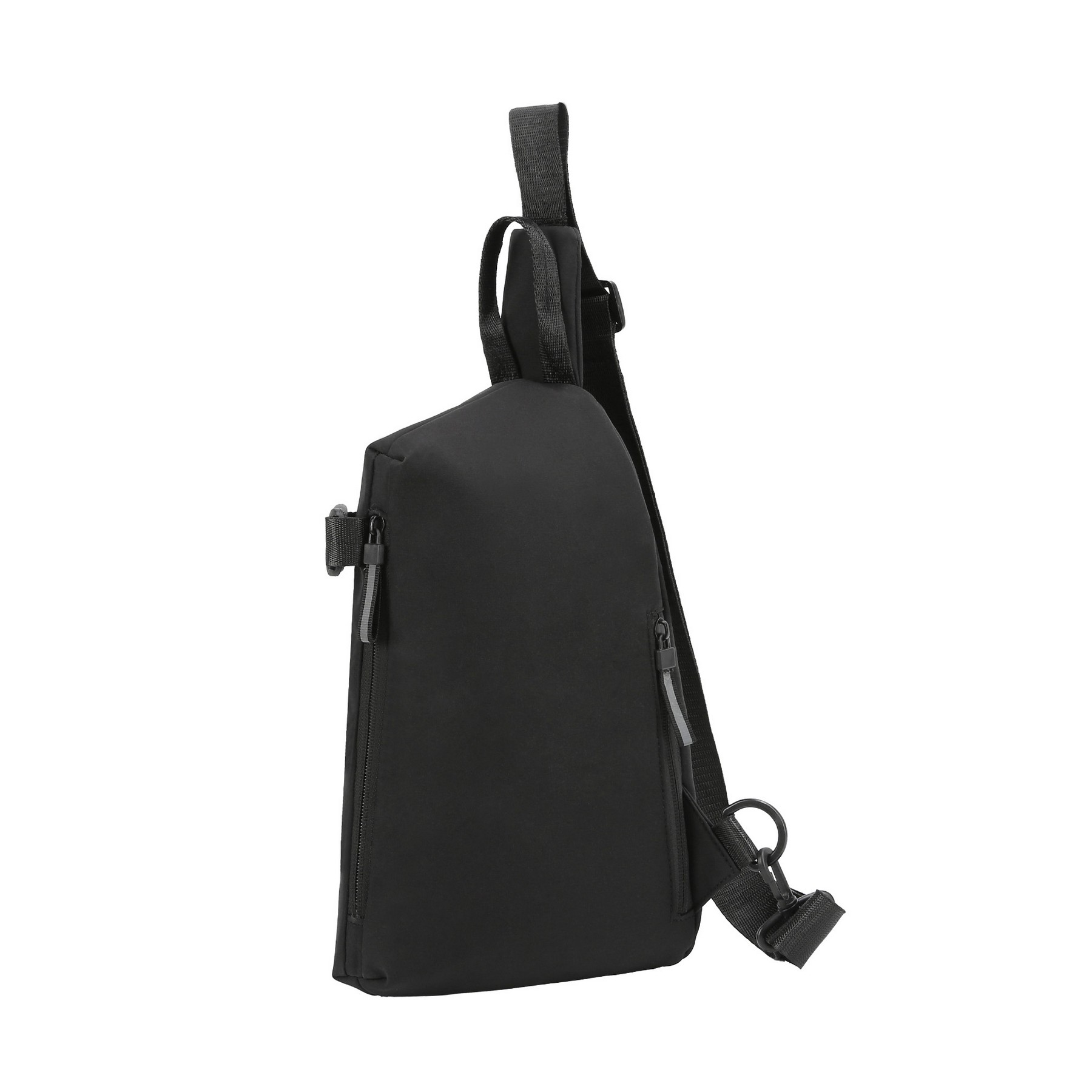 Nylon Zippered Storage Crossbody Sling Bag — view 2