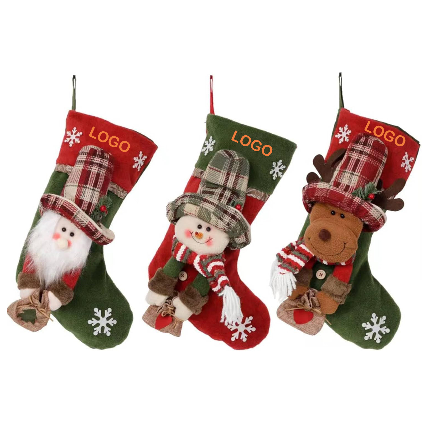 Character Christmas Stocking Gift Bag