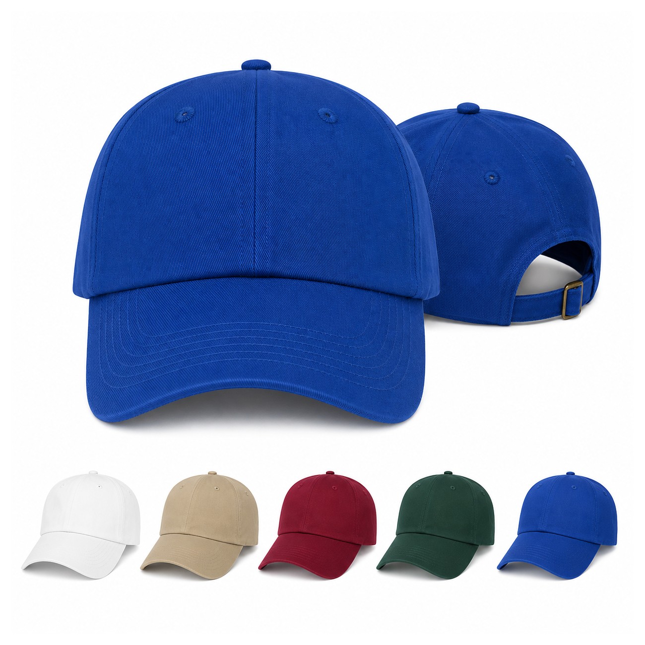 Brushed Cotton Twill Dad Cap