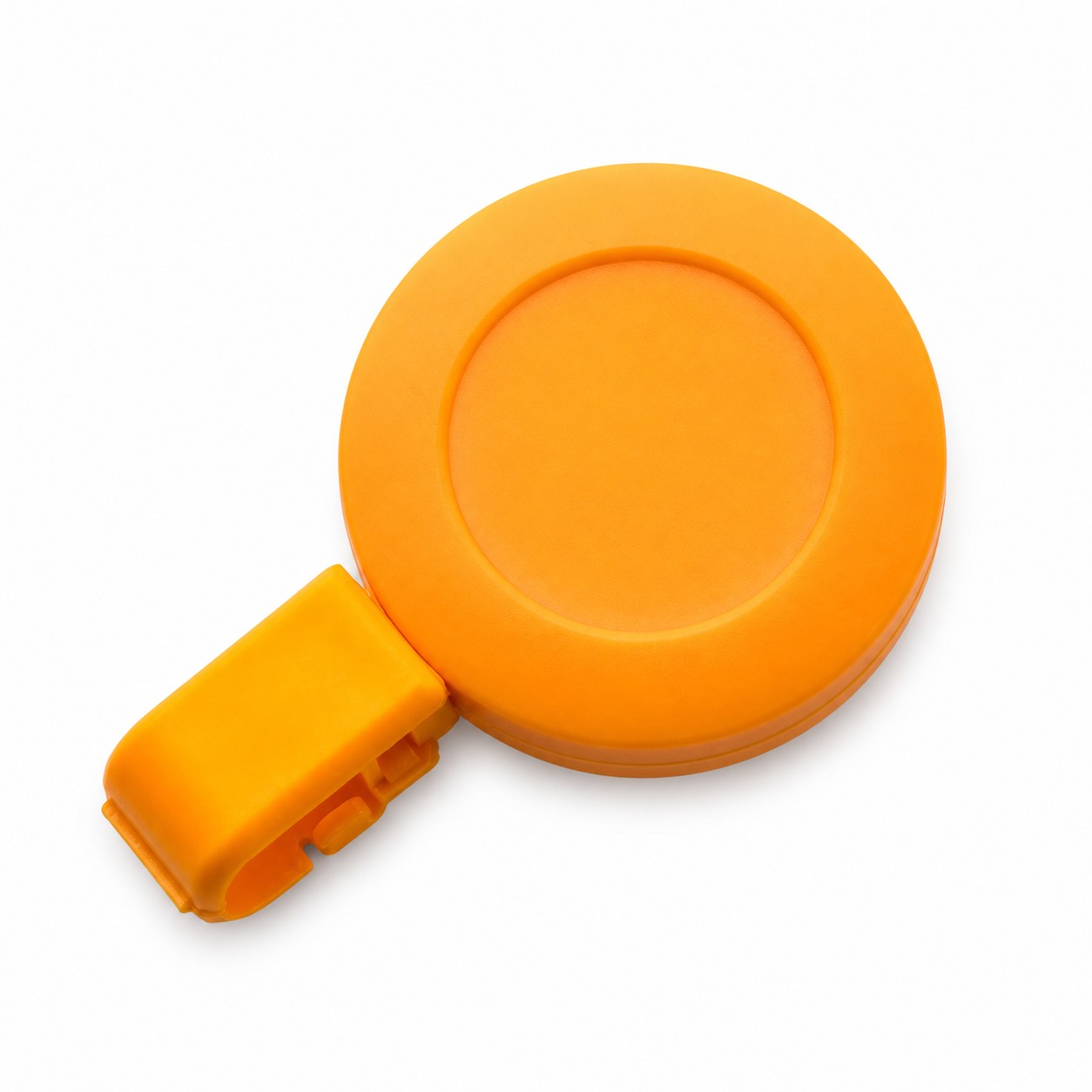 Round Plastic Badge Reel With Buckle — view 2