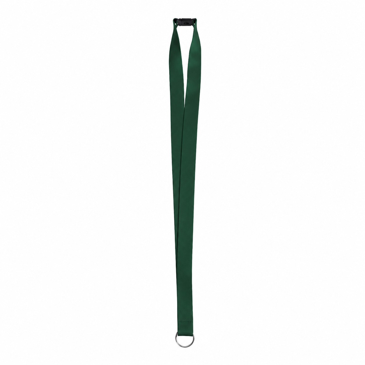 Breakaway Ring End Lanyard — Forest Green